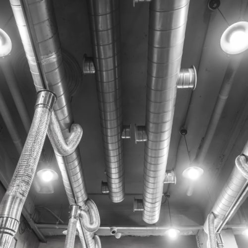 Air Ventilating tube in building